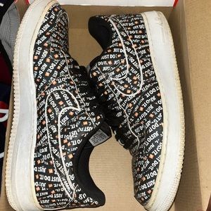 Halloween color nike Air Force 1s custom